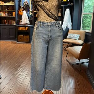 Just USA Medium Wash Wide Leg Jeans